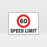 Custom Gate Signs,60 Kph Speed Limit L Sign